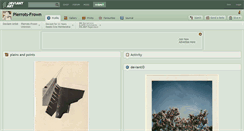 Desktop Screenshot of pierrots-frown.deviantart.com