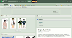 Desktop Screenshot of locololo.deviantart.com