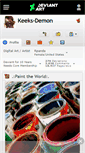 Mobile Screenshot of keeks-demon.deviantart.com
