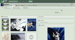 Desktop Screenshot of derecho.deviantart.com