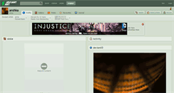 Desktop Screenshot of anshka.deviantart.com