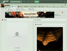 Tablet Screenshot of anshka.deviantart.com