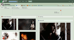 Desktop Screenshot of littlekatsu.deviantart.com