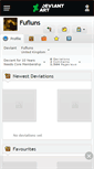 Mobile Screenshot of fufluns.deviantart.com