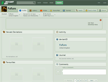 Tablet Screenshot of fufluns.deviantart.com
