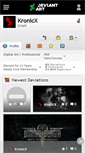 Mobile Screenshot of kronicx.deviantart.com