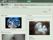 Tablet Screenshot of bemzki.deviantart.com