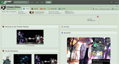 Desktop Screenshot of crimson-shirou.deviantart.com
