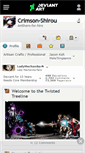 Mobile Screenshot of crimson-shirou.deviantart.com