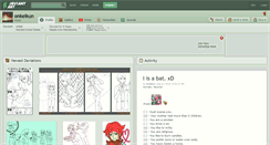 Desktop Screenshot of onkeikun.deviantart.com