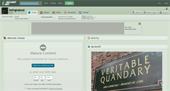 Desktop Screenshot of beingnaked.deviantart.com