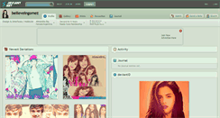 Desktop Screenshot of believeingomez.deviantart.com