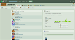 Desktop Screenshot of llamapalusa.deviantart.com