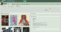 Desktop Screenshot of degeng.deviantart.com
