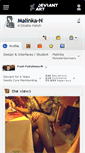 Mobile Screenshot of malinka-n.deviantart.com