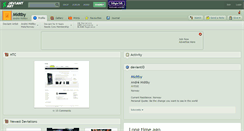 Desktop Screenshot of midtby.deviantart.com