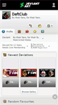 Mobile Screenshot of daftclub.deviantart.com