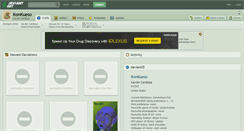 Desktop Screenshot of konkueso.deviantart.com