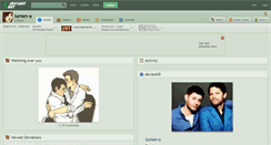 Desktop Screenshot of lumen-a.deviantart.com