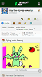 Mobile Screenshot of marilo-loves-okoru.deviantart.com