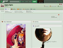 Tablet Screenshot of eighty-eights.deviantart.com