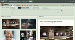 Desktop Screenshot of dannyst.deviantart.com