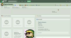 Desktop Screenshot of pikachu-buneary.deviantart.com