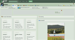 Desktop Screenshot of kimlu1.deviantart.com