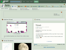 Tablet Screenshot of ipachin.deviantart.com