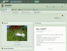 Tablet Screenshot of jhonvenz.deviantart.com