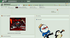 Desktop Screenshot of madmanaryf.deviantart.com