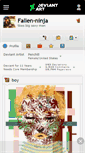 Mobile Screenshot of fallen-ninja.deviantart.com