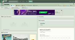 Desktop Screenshot of kokoleka.deviantart.com