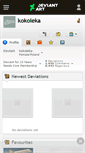 Mobile Screenshot of kokoleka.deviantart.com