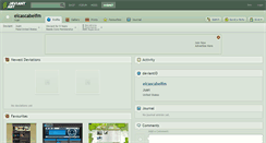 Desktop Screenshot of elcascabelfm.deviantart.com