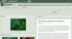 Desktop Screenshot of deliriousoracle.deviantart.com