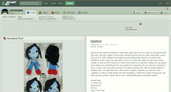 Desktop Screenshot of lemonpez.deviantart.com