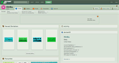 Desktop Screenshot of kimiku.deviantart.com