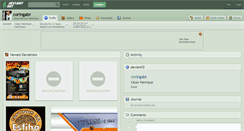 Desktop Screenshot of coringabr.deviantart.com