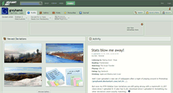 Desktop Screenshot of greyham6.deviantart.com