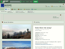 Tablet Screenshot of greyham6.deviantart.com