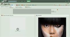 Desktop Screenshot of dragon-kiss.deviantart.com
