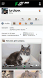 Mobile Screenshot of lurchbox.deviantart.com