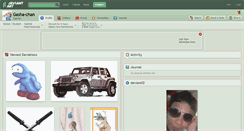 Desktop Screenshot of gasha-chan.deviantart.com