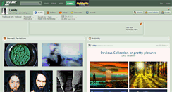 Desktop Screenshot of lmnts.deviantart.com