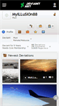 Mobile Screenshot of myillusion88.deviantart.com