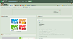 Desktop Screenshot of fkehar.deviantart.com