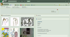 Desktop Screenshot of pestenha.deviantart.com
