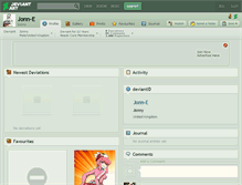 Tablet Screenshot of jonn-e.deviantart.com
