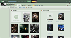 Desktop Screenshot of lovingdarkart.deviantart.com